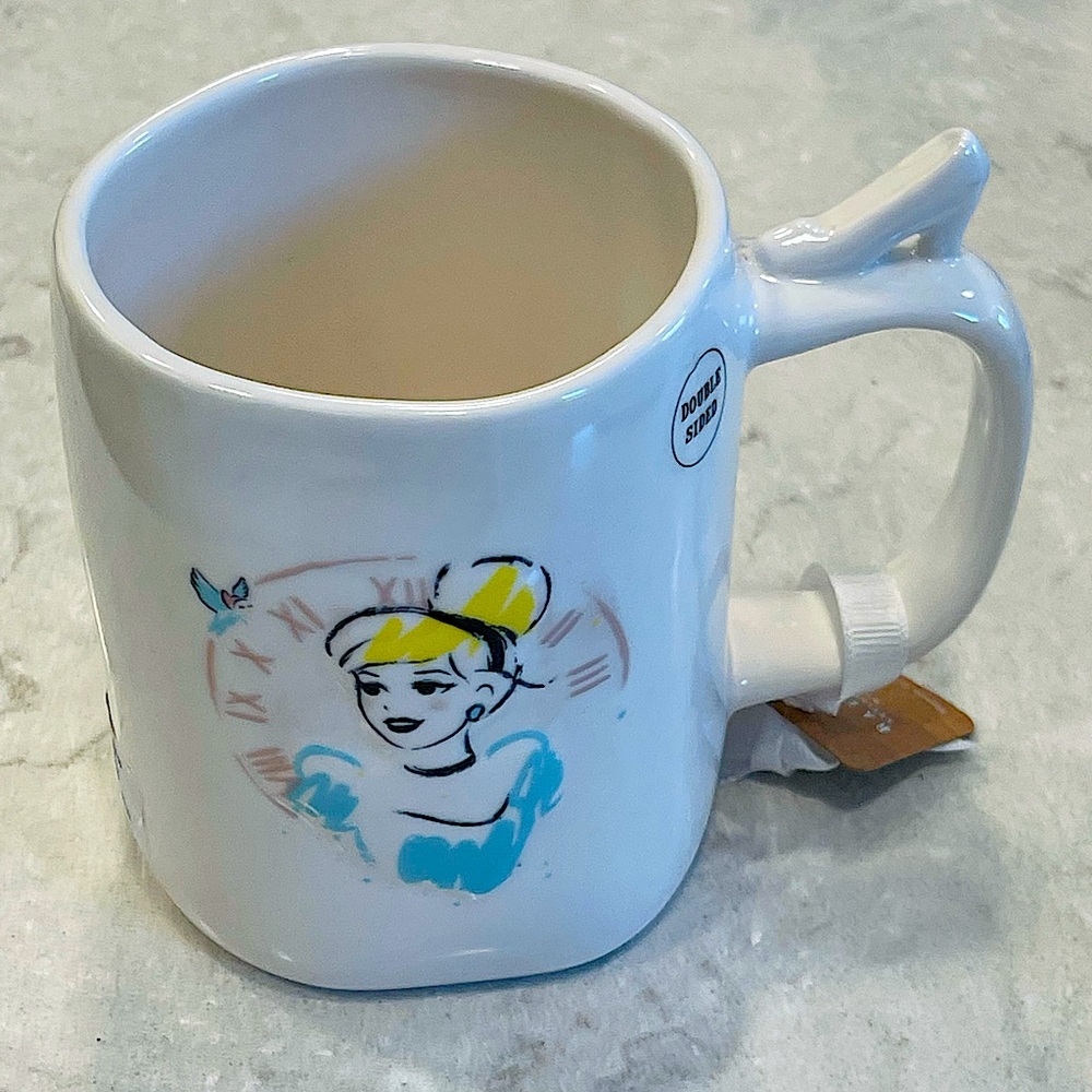 NEW Disney Princess, Rae Dunn, Cinderella mug, “Says a Dream Come True” Gift!
